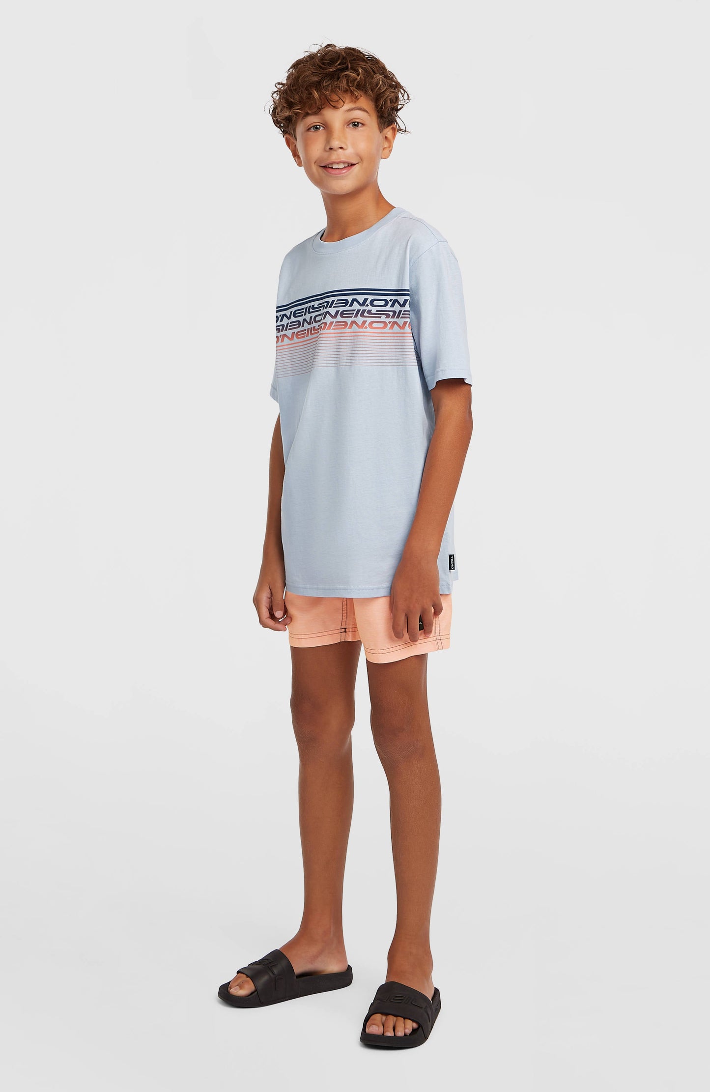 O'Neill Logo Stripe T-Shirt Kids Spindle