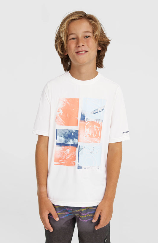 O'Neill Hybrid T-shirt Kids Snow White