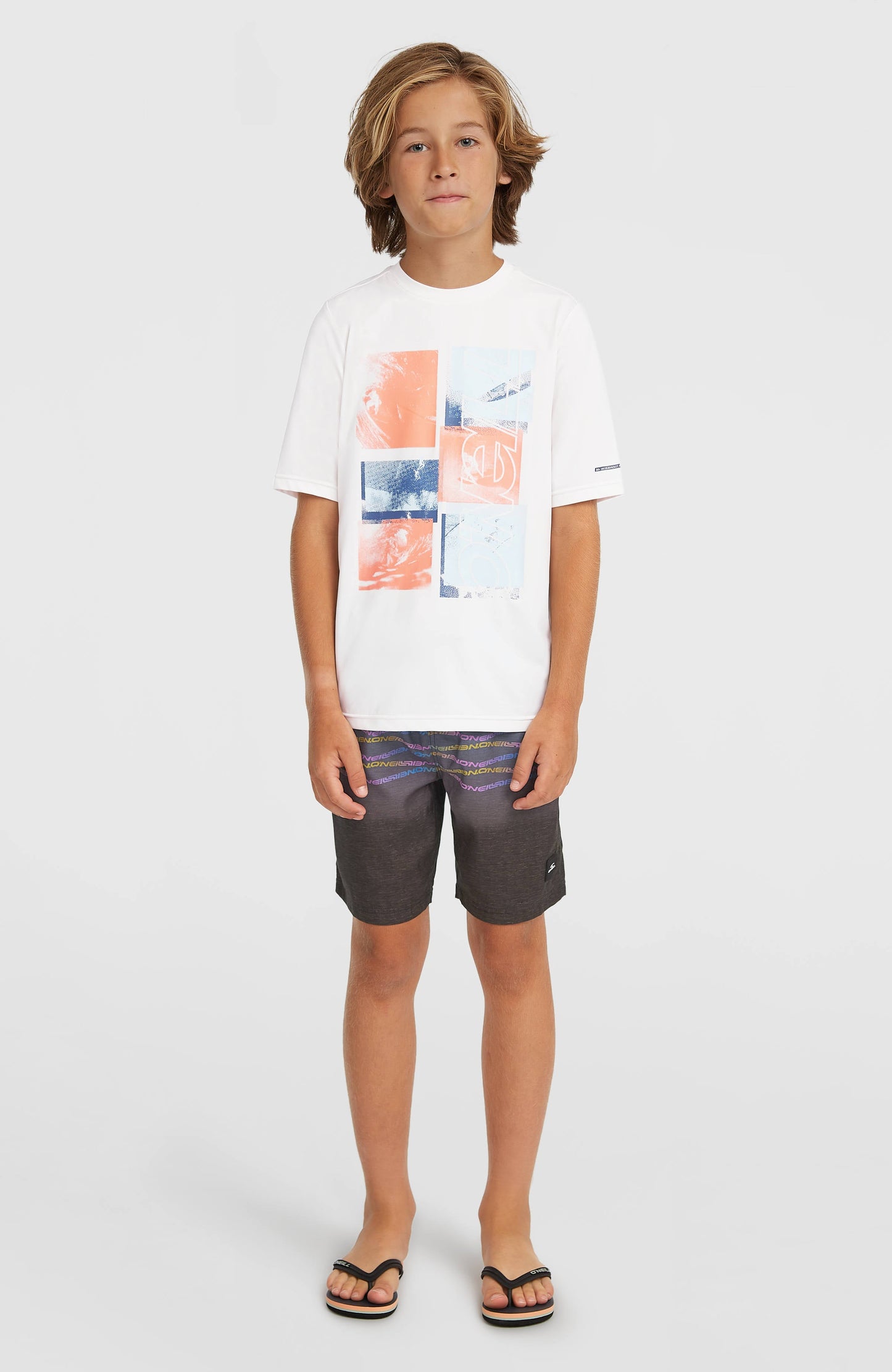 O'Neill Hybrid T-shirt Kids Snow White