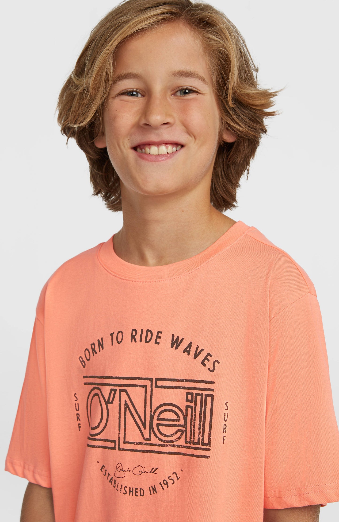 O'Neill Muir T-Shirt Kids Funky Peach