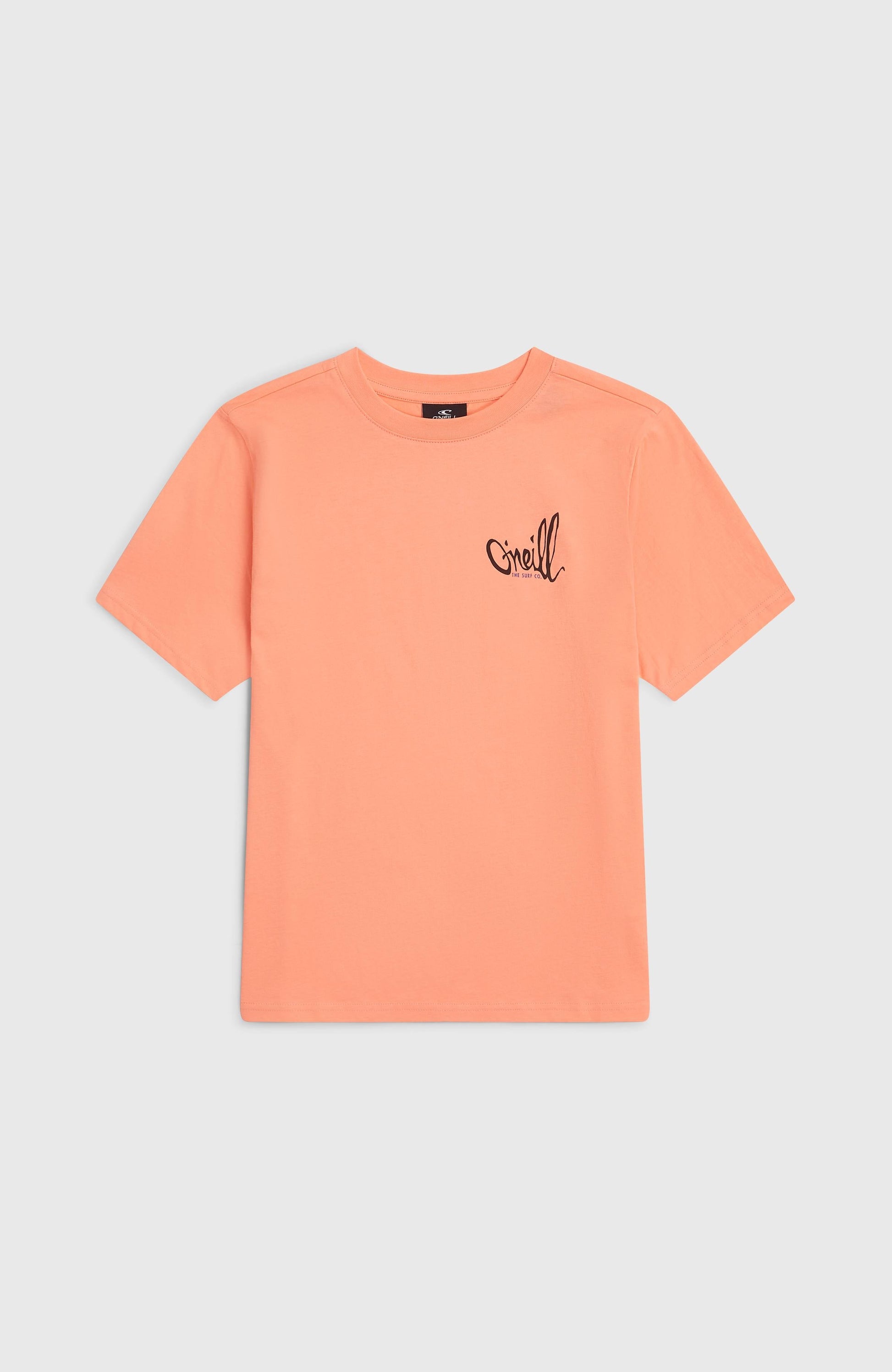 O'Neill Chest Print T-Shirt Kids Funky Peach