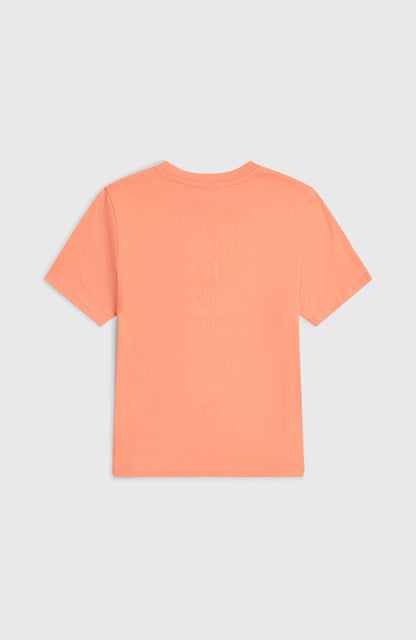 O'Neill Chest Print T-Shirt Kids Funky Peach