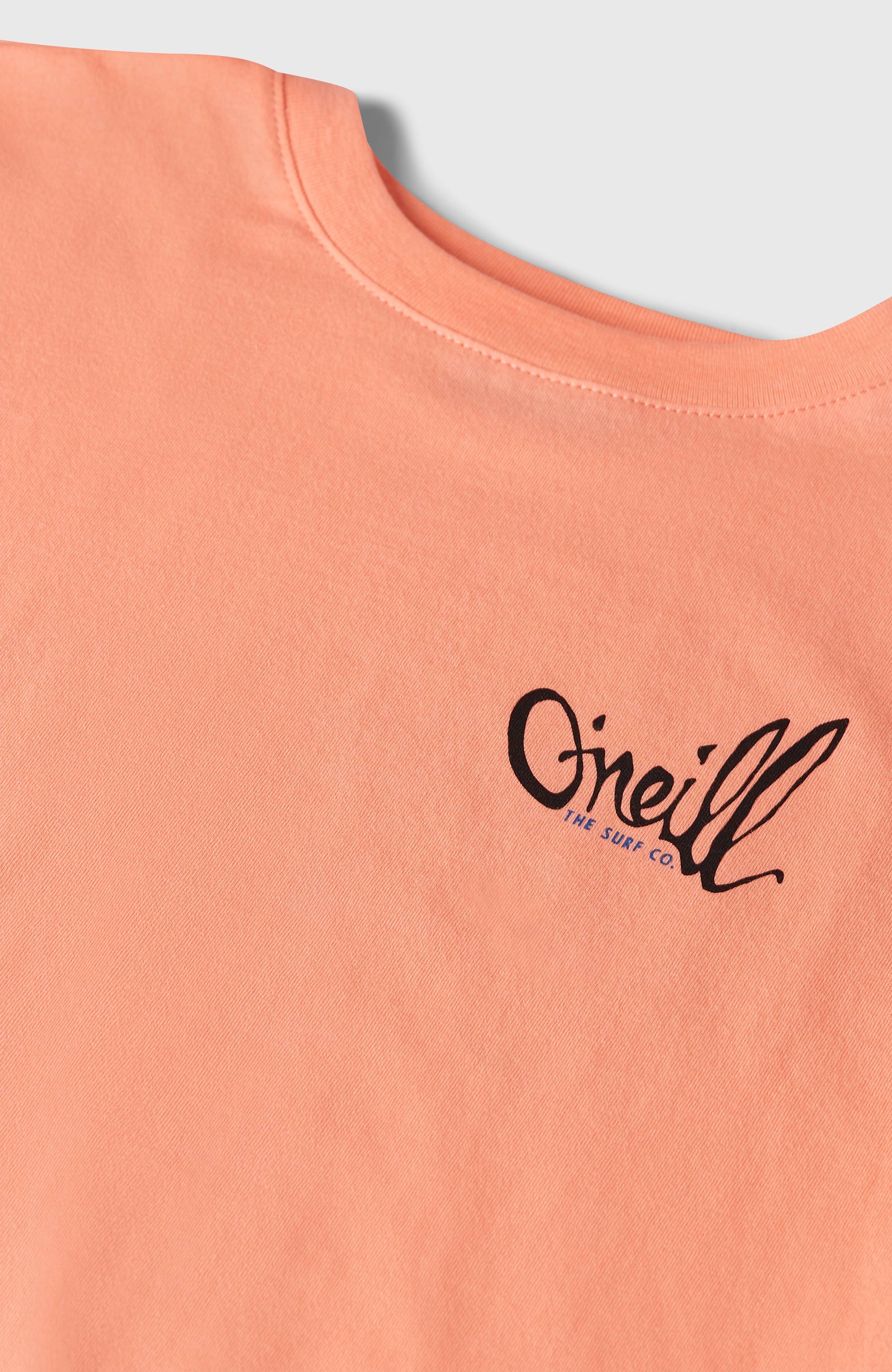 O'Neill Chest Print T-Shirt Kids Funky Peach