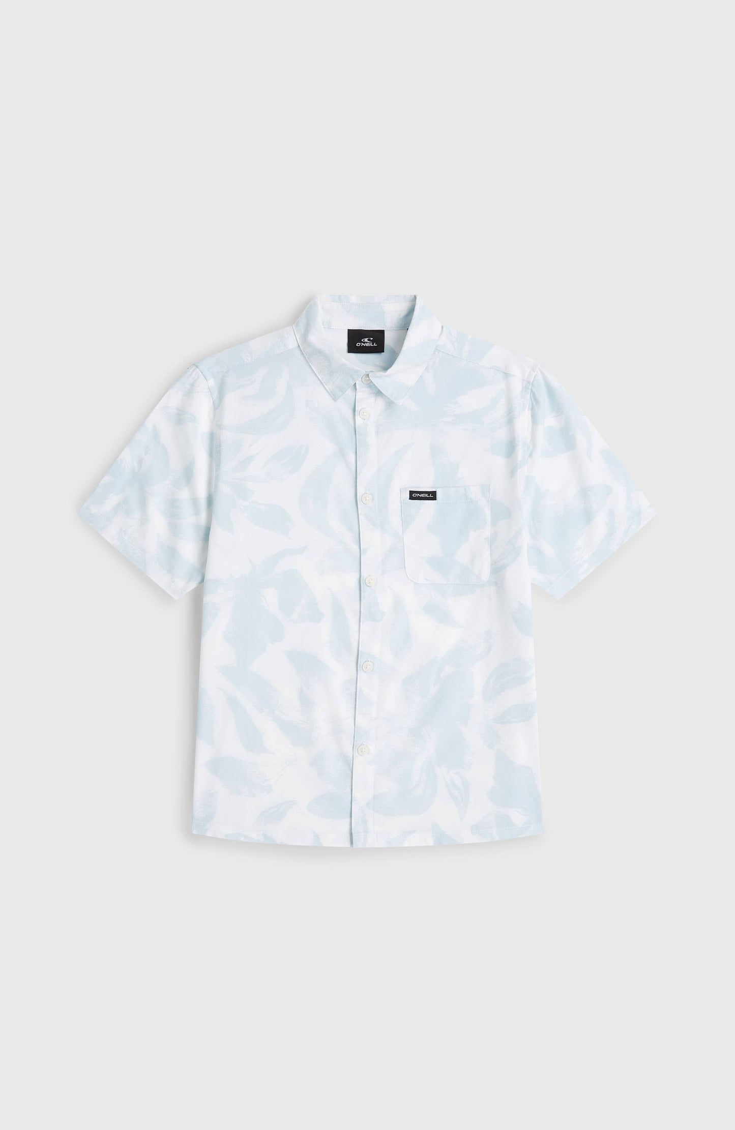 Print Shirt Kids White Spray Flower