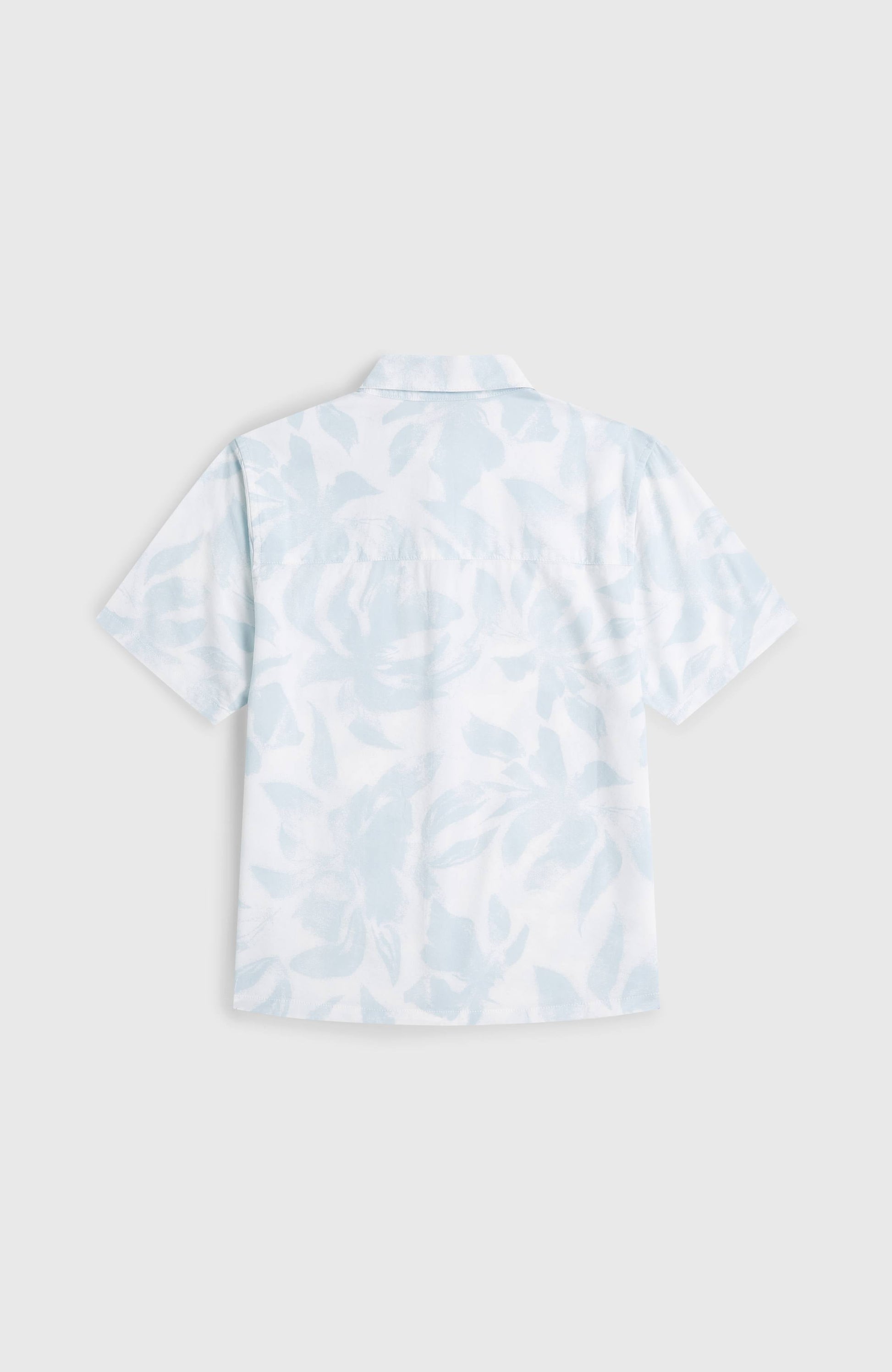 Print Shirt Kids White Spray Flower