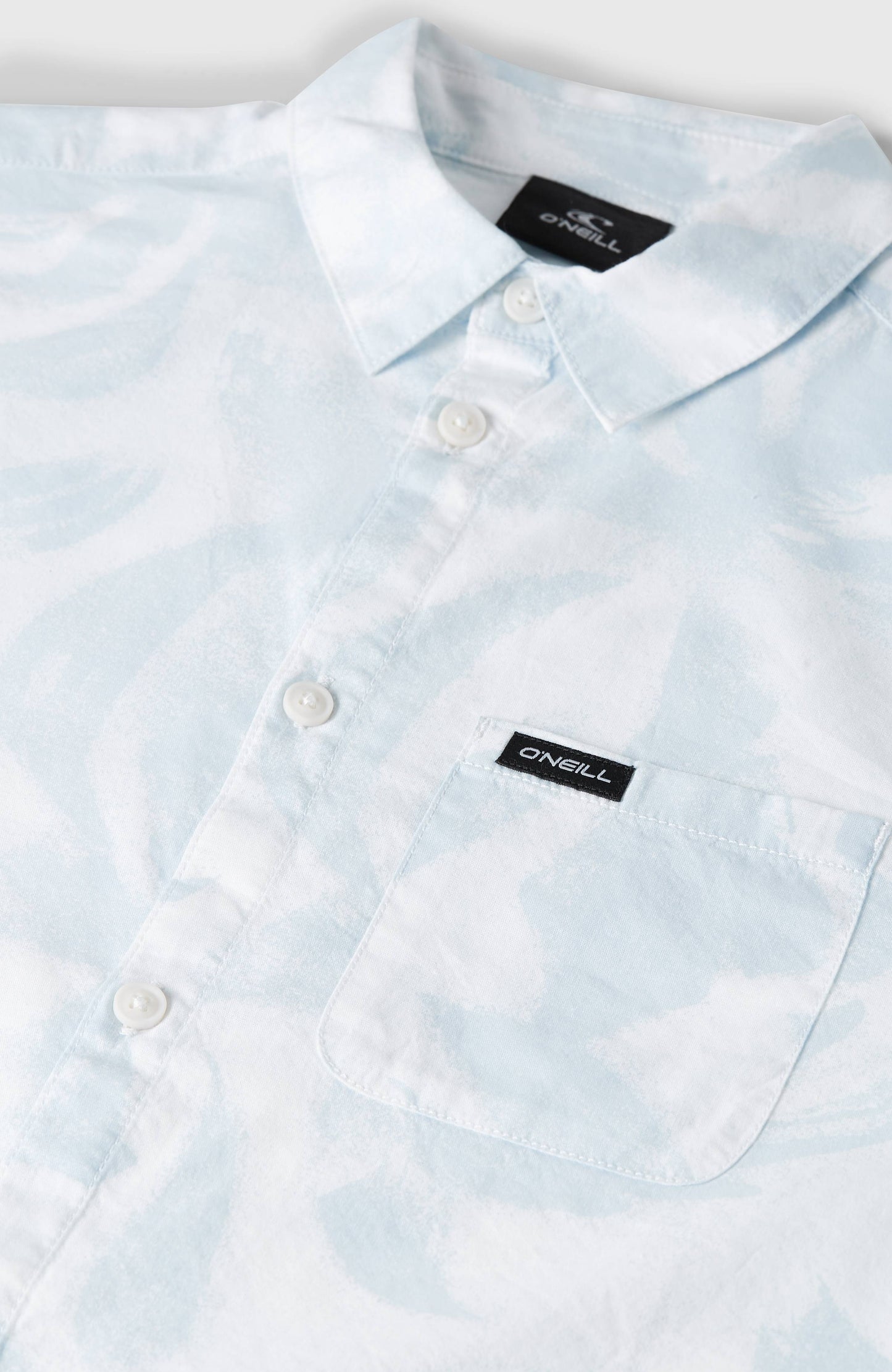 Print Shirt Kids White Spray Flower