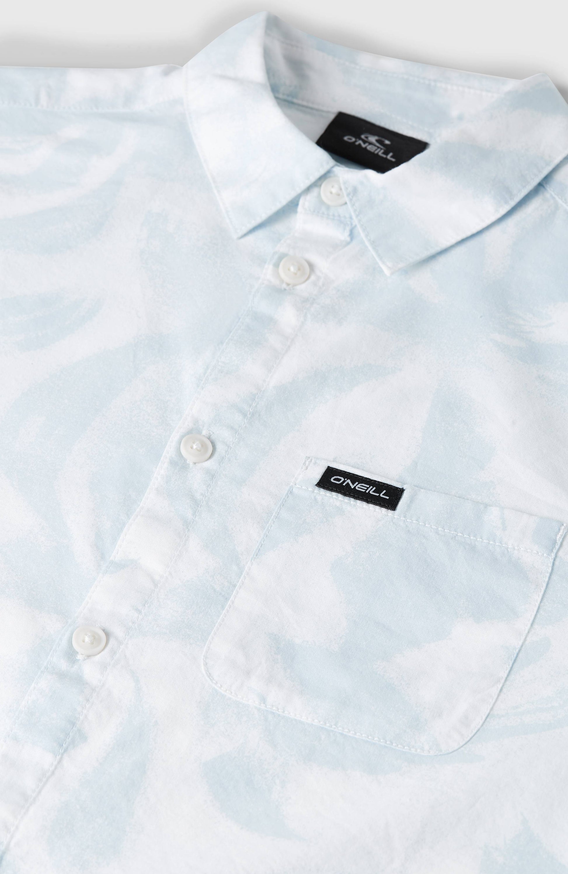 Print Shirt Kids White Spray Flower