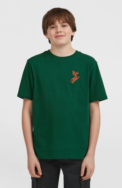 Back-Print T-Shirt Kids Emerald Envy
