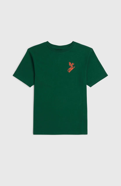 Back-Print T-Shirt Kids Emerald Envy