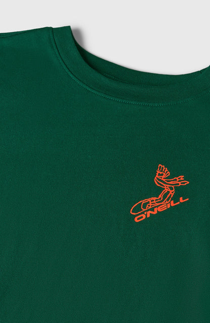 Back-Print T-Shirt Kids Emerald Envy