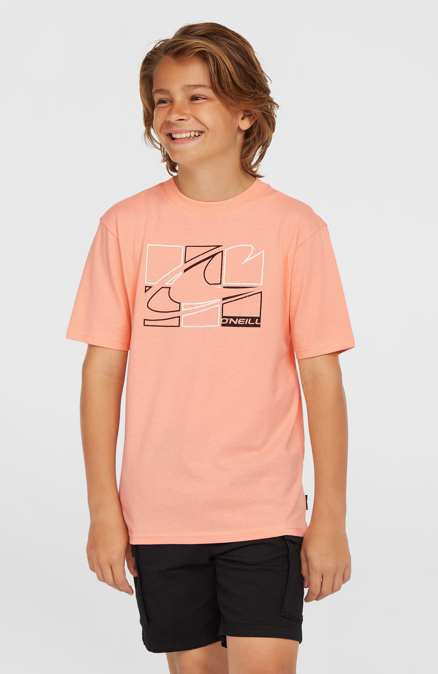 Graphic T-Shirt Kids Coral Pop