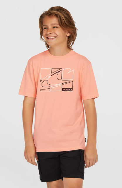 Graphic T-Shirt Kids Coral Pop