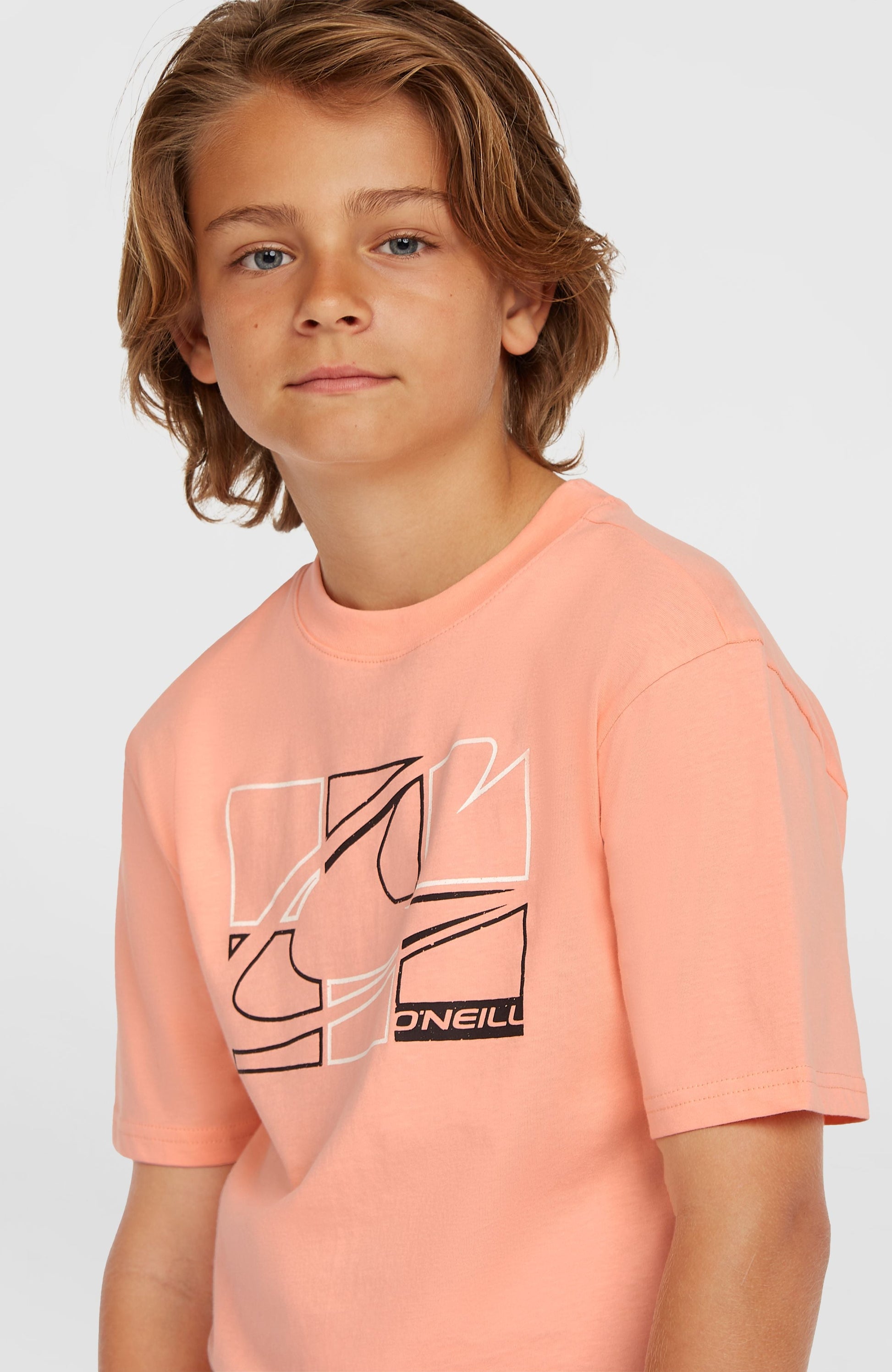 Graphic T-Shirt Kids Coral Pop