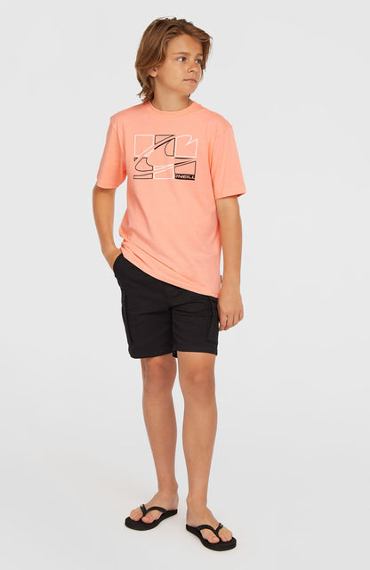 Graphic T-Shirt Kids Coral Pop