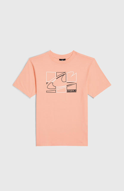 Graphic T-Shirt Kids Coral Pop