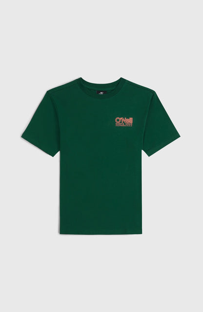 Essentials Cali Logo T-Shirt Kids Emerald Envy