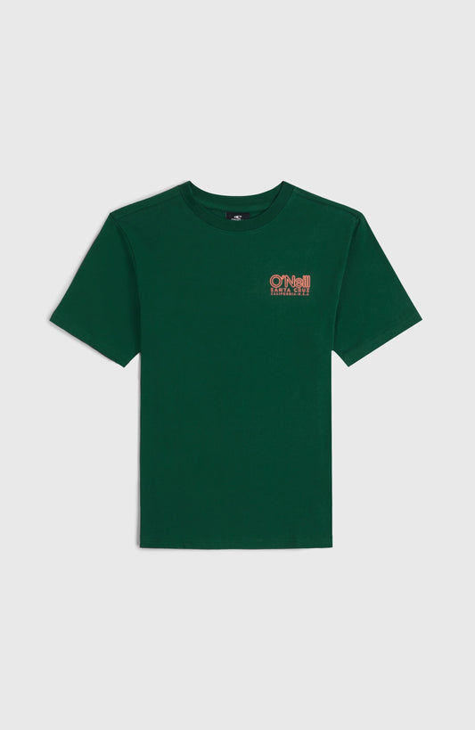 Essentials Cali Logo T-Shirt Kids Emerald Envy