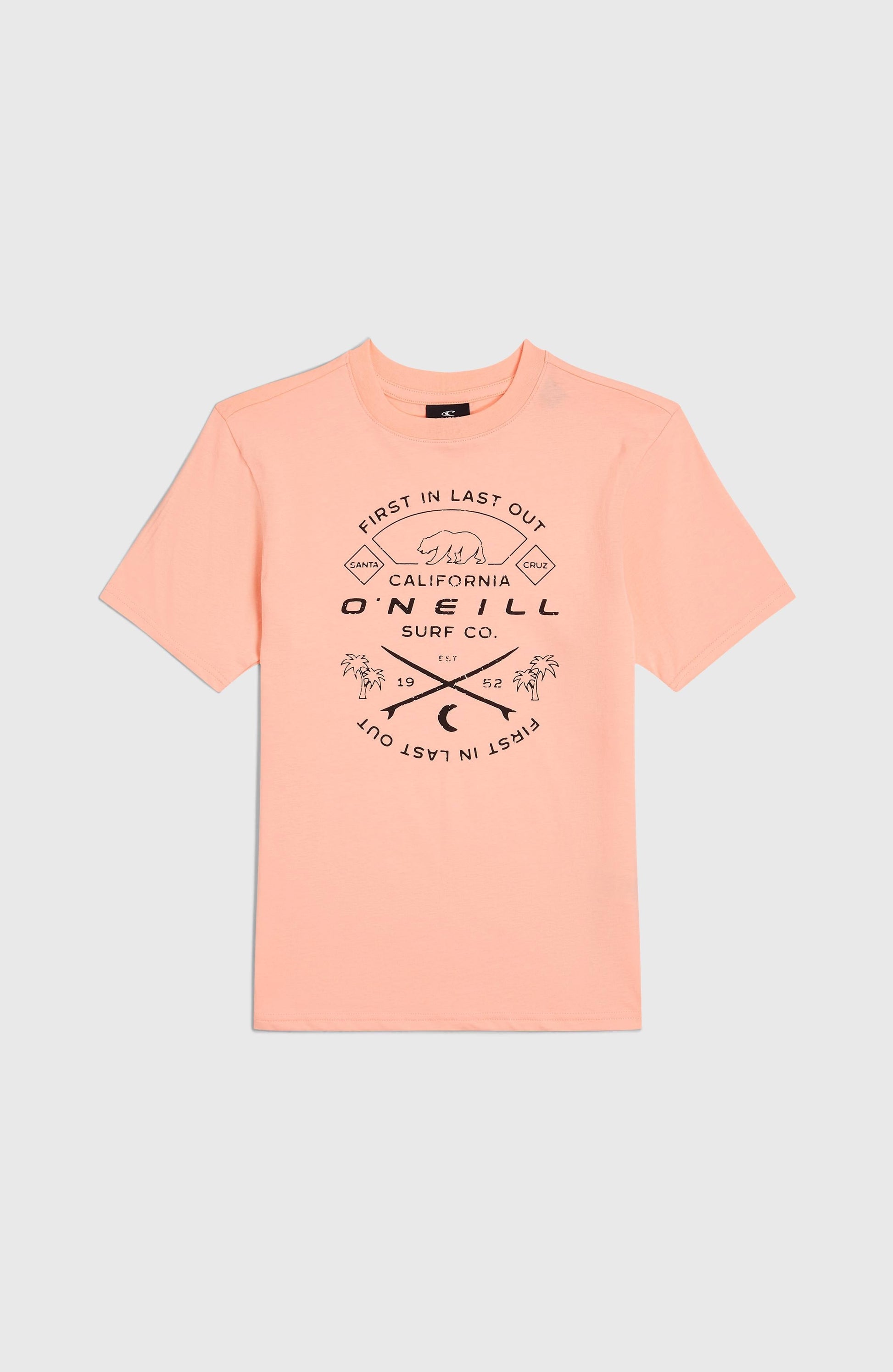 Jack O'Neill Muir T-Shirt Kids Coral Pop