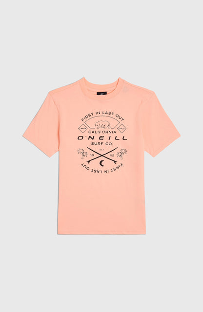 Jack O'Neill Muir T-Shirt Kids Coral Pop