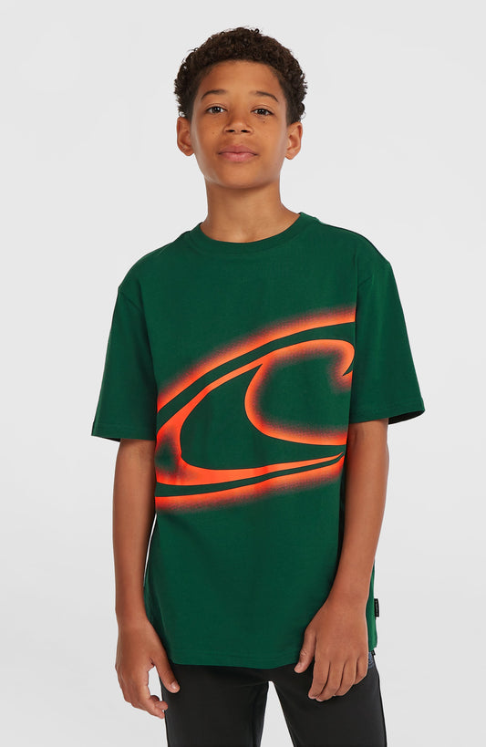 O'Neill Wave T-Shirt Kids Emerald Envy