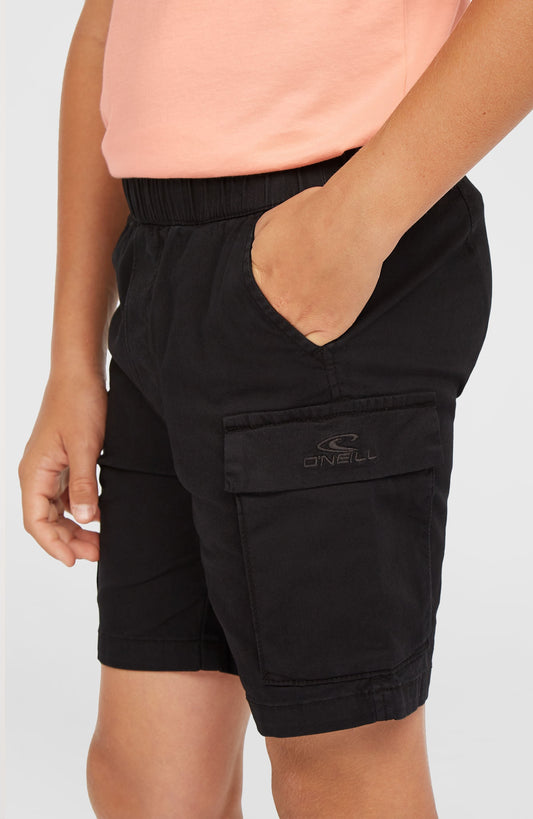 Cargo Shorts Kids Black Out