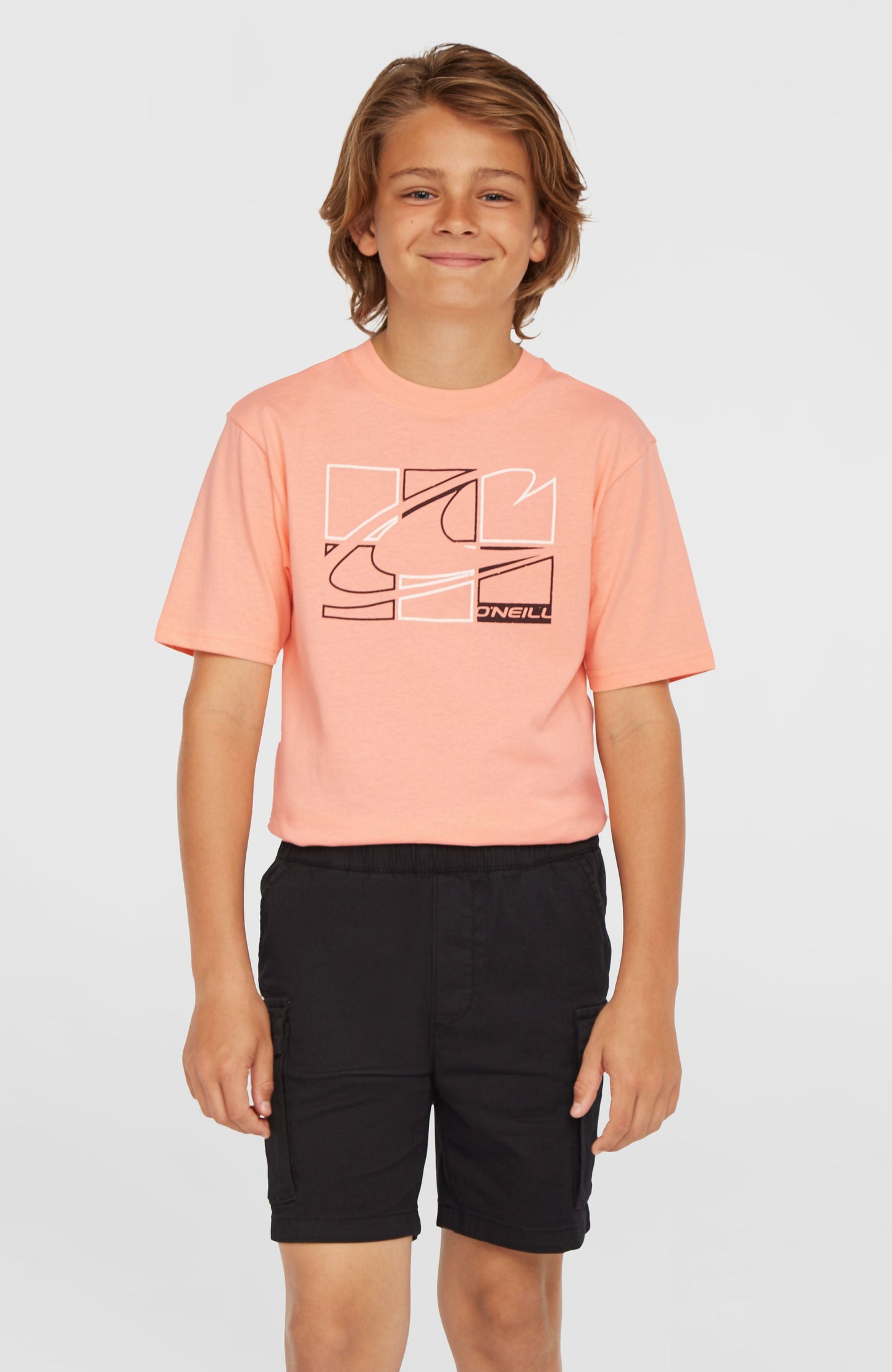 Cargo Shorts Kids Black Out