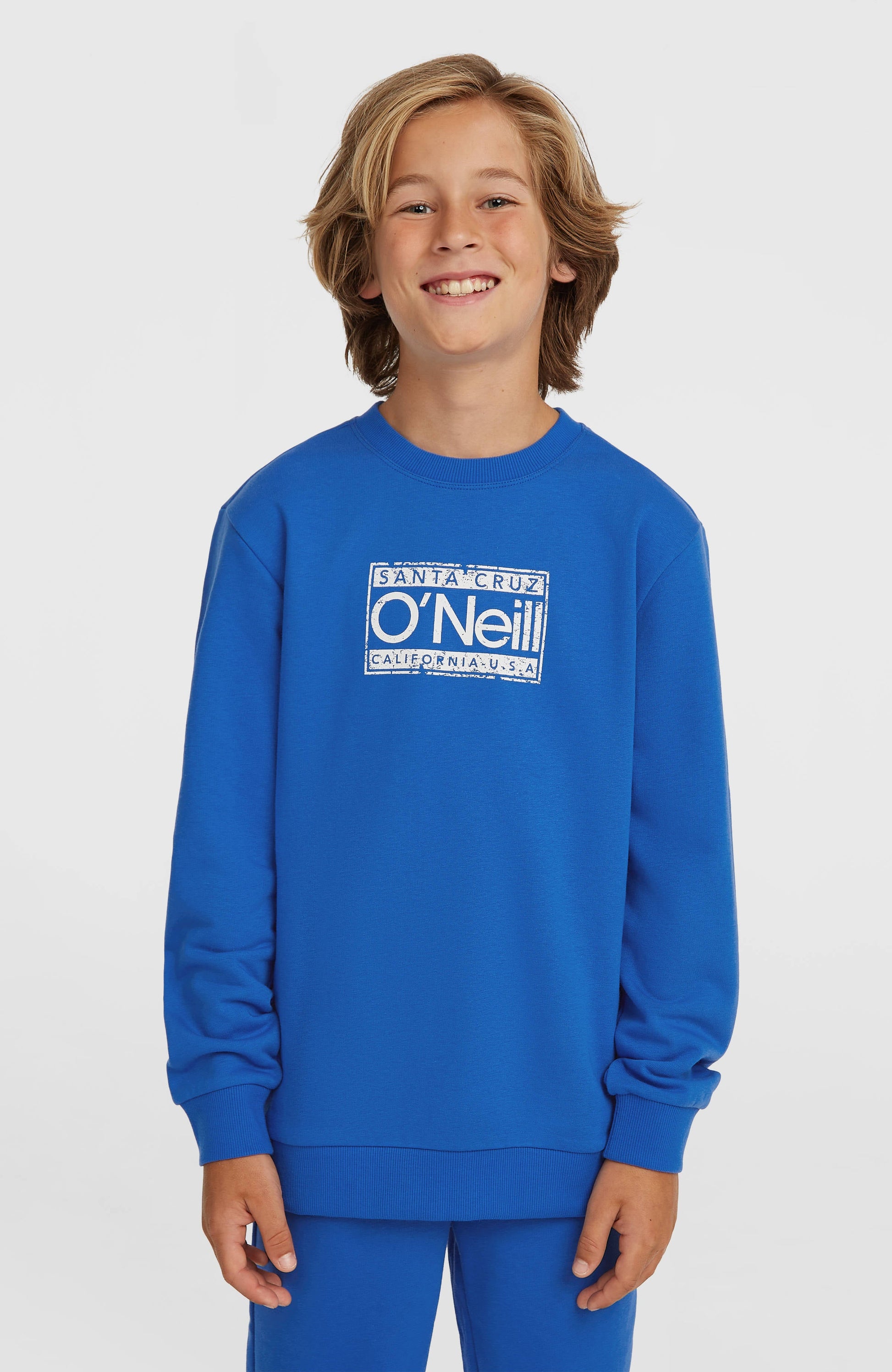 Cali Crew Sweatshirt Kids Mediterranean Blue