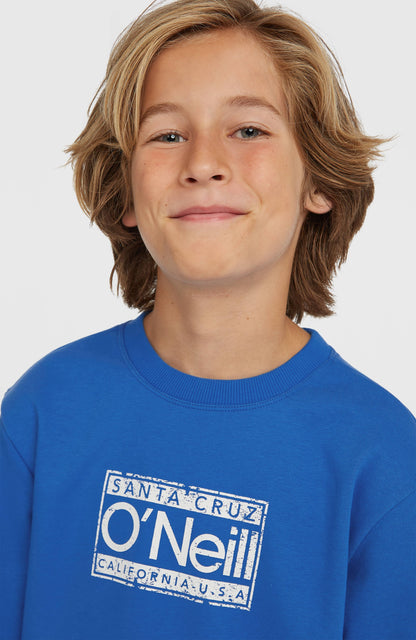 Cali Crew Sweatshirt Kids Mediterranean Blue