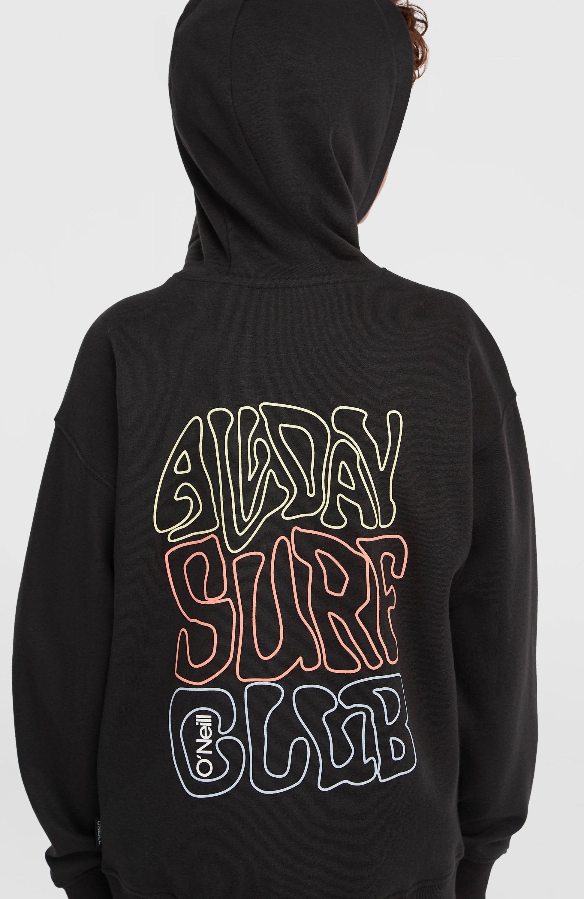 Graphic Full-Zip Hoodie Kids Black Out