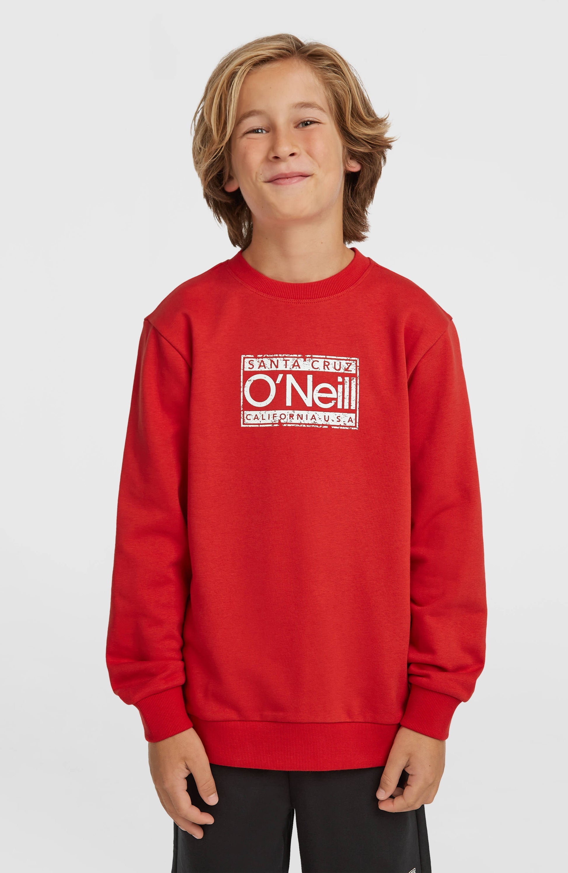 Cali Crew Sweatshirt Kids High Risk Red