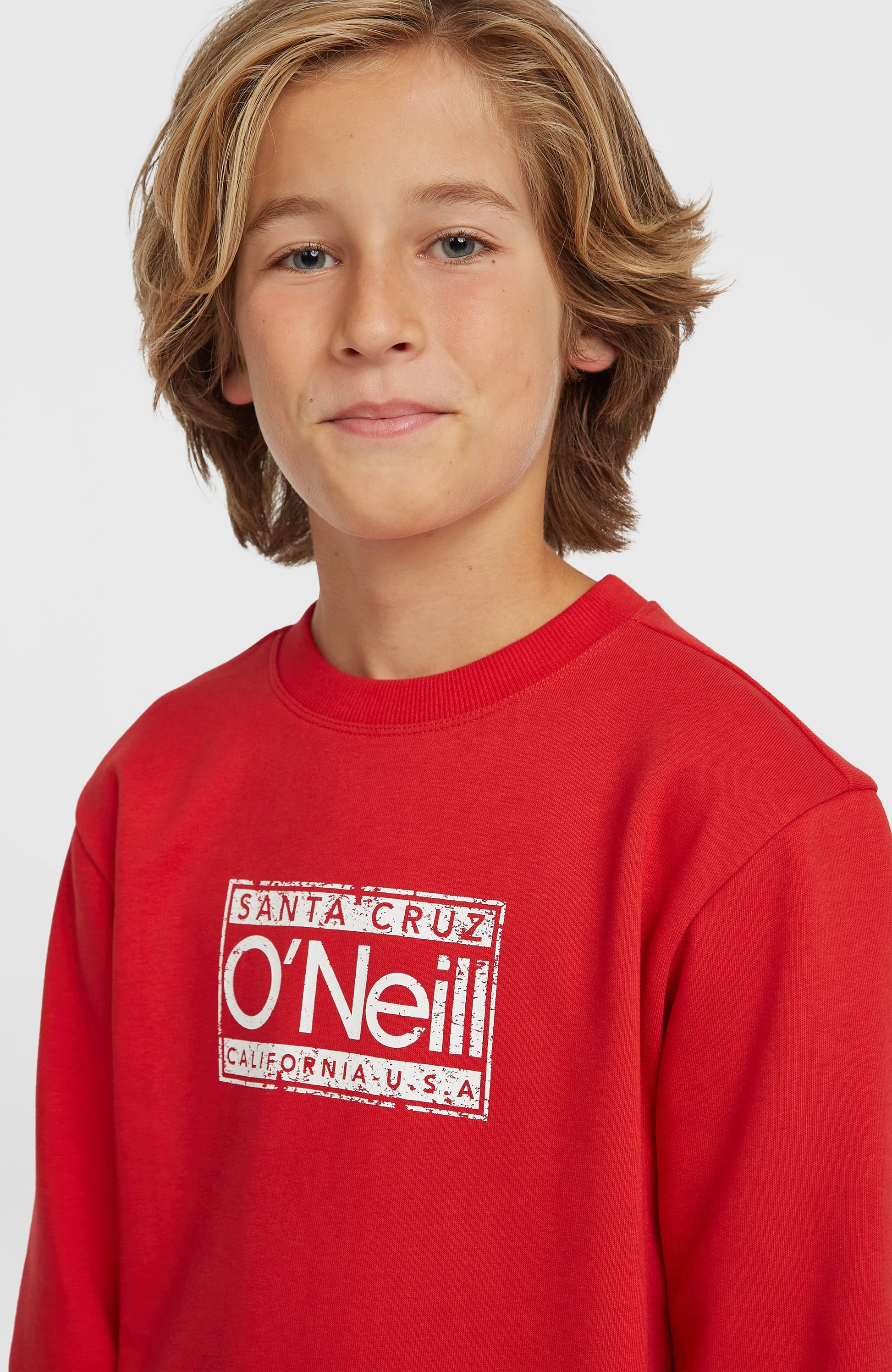 Cali Crew Sweatshirt Kids High Risk Red