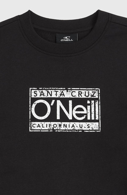 Cali Crew Sweatshirt Kids Black Out