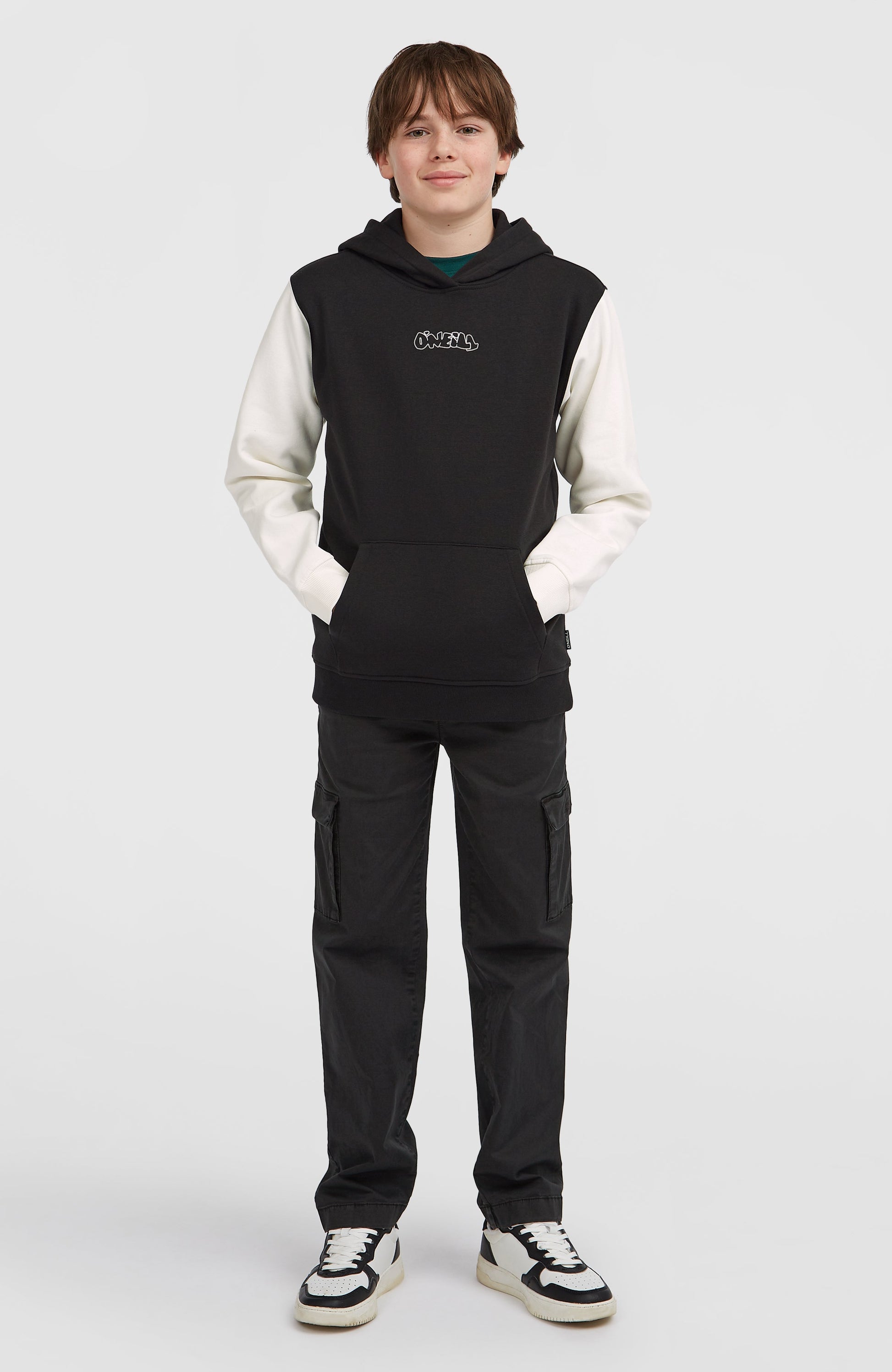 FWC'Play Hoodie Kids Black Out Colour Block