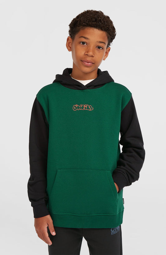 FWC'Play Hoodie Kids Emerald Envy Colour Block