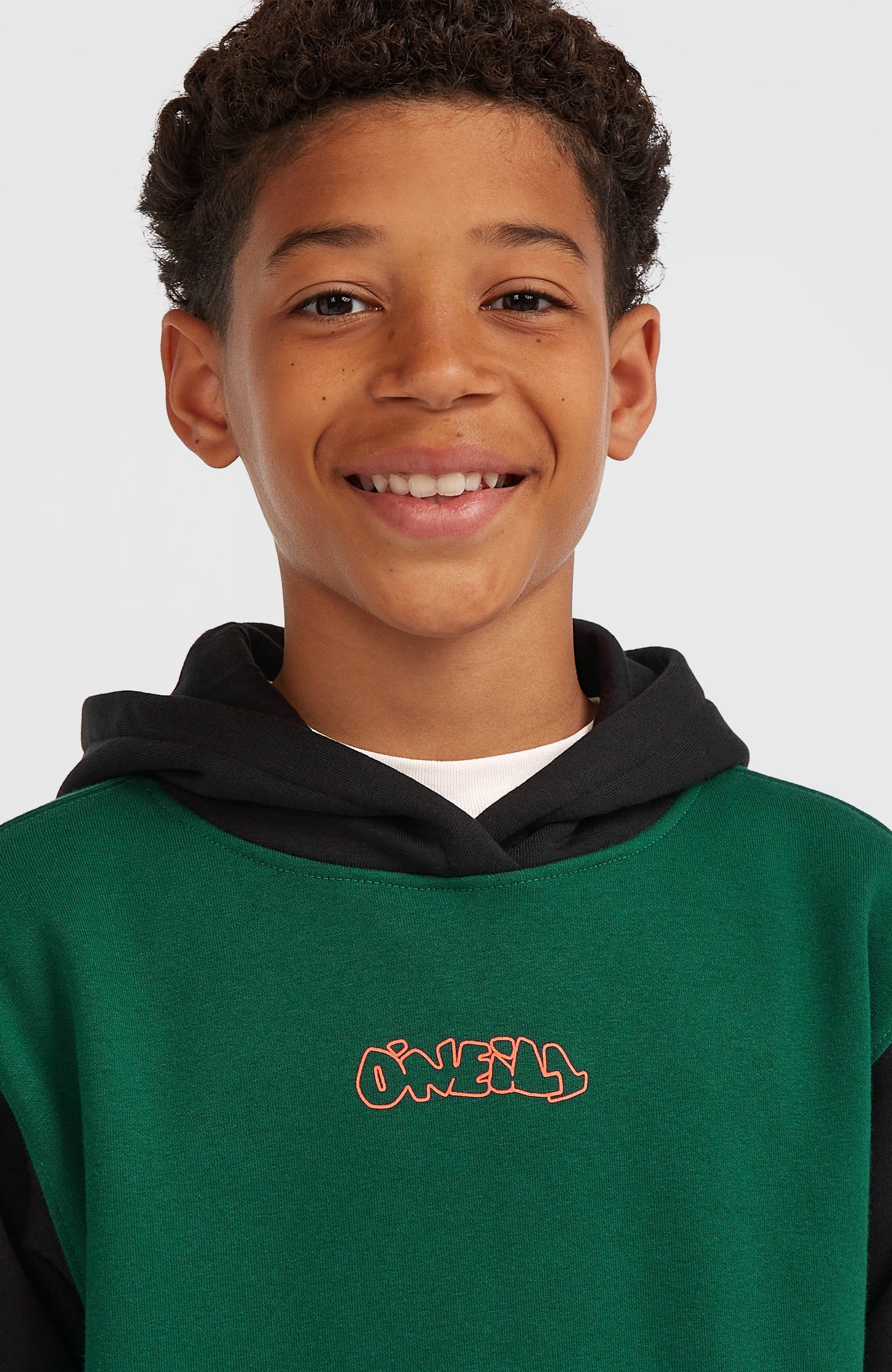 FWC'Play Hoodie Kids Emerald Envy Colour Block