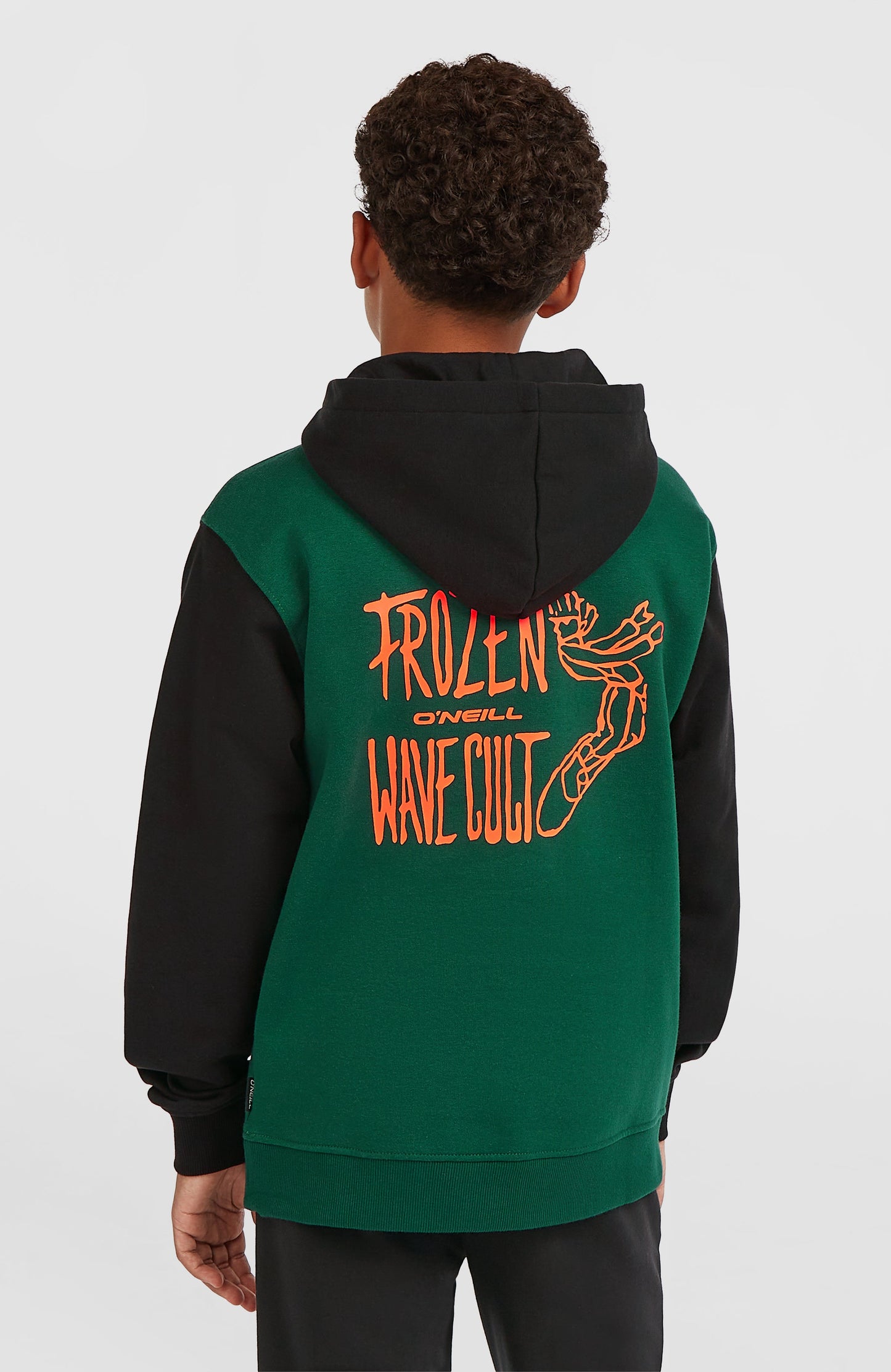 FWC'Play Hoodie Kids Emerald Envy Colour Block