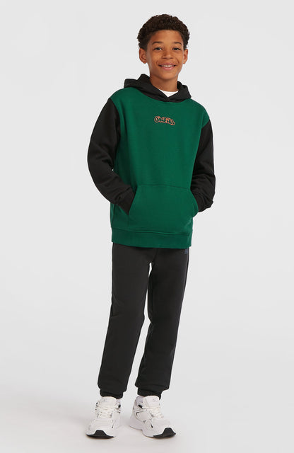 FWC'Play Hoodie Kids Emerald Envy Colour Block