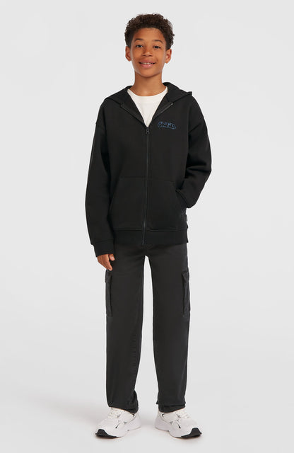 Must-Have Full-Zip Hoodie Kids Black Out