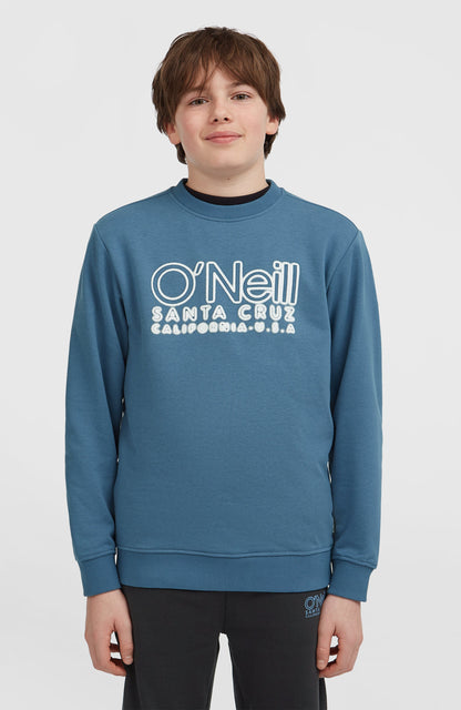 Essentials Crew Sweatshirt Kids Mozart Blue