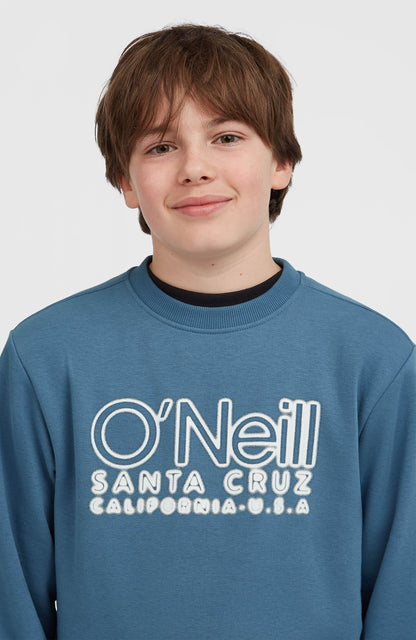 Essentials Crew Sweatshirt Kids Mozart Blue