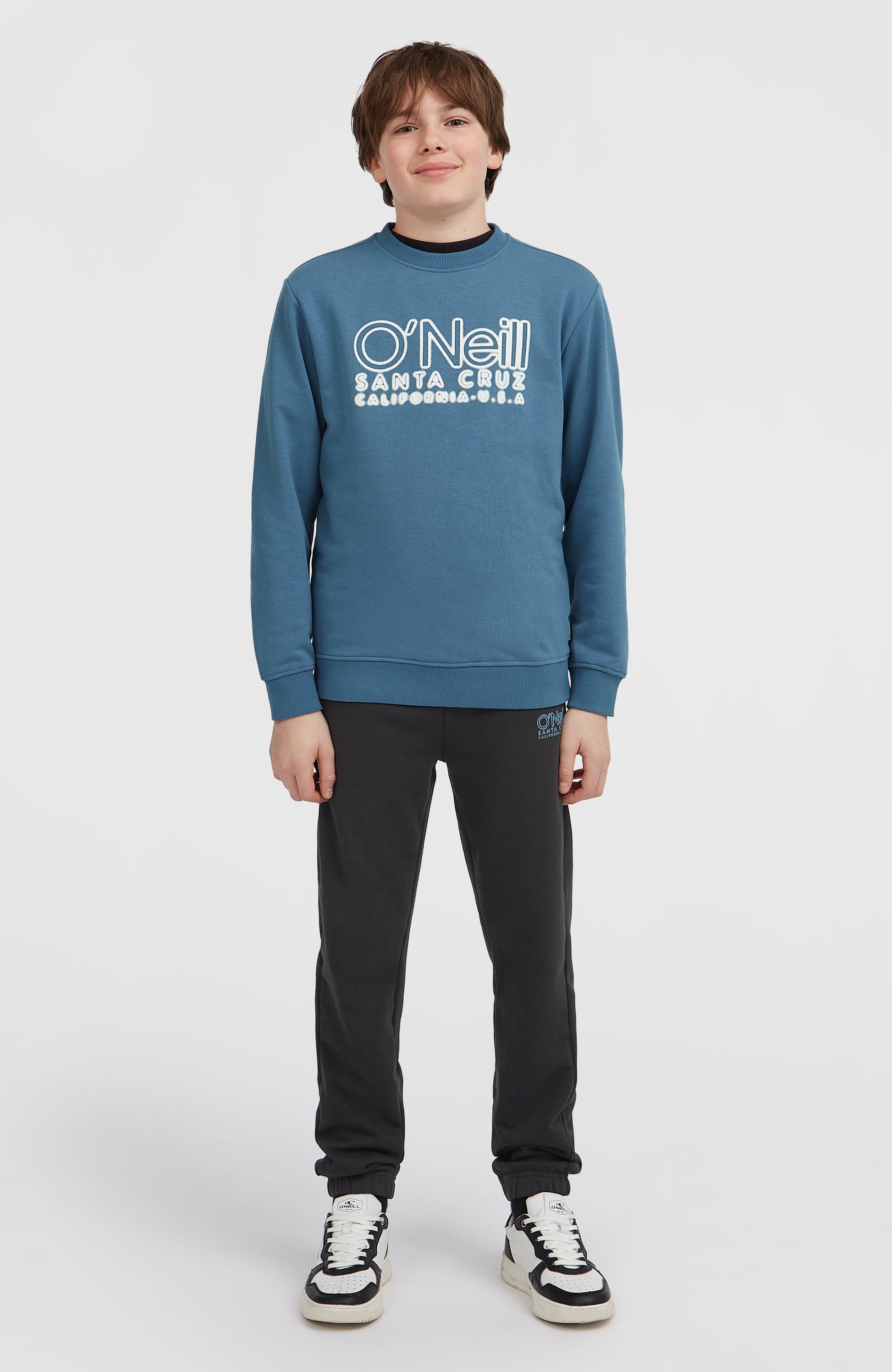 Essentials Crew Sweatshirt Kids Mozart Blue
