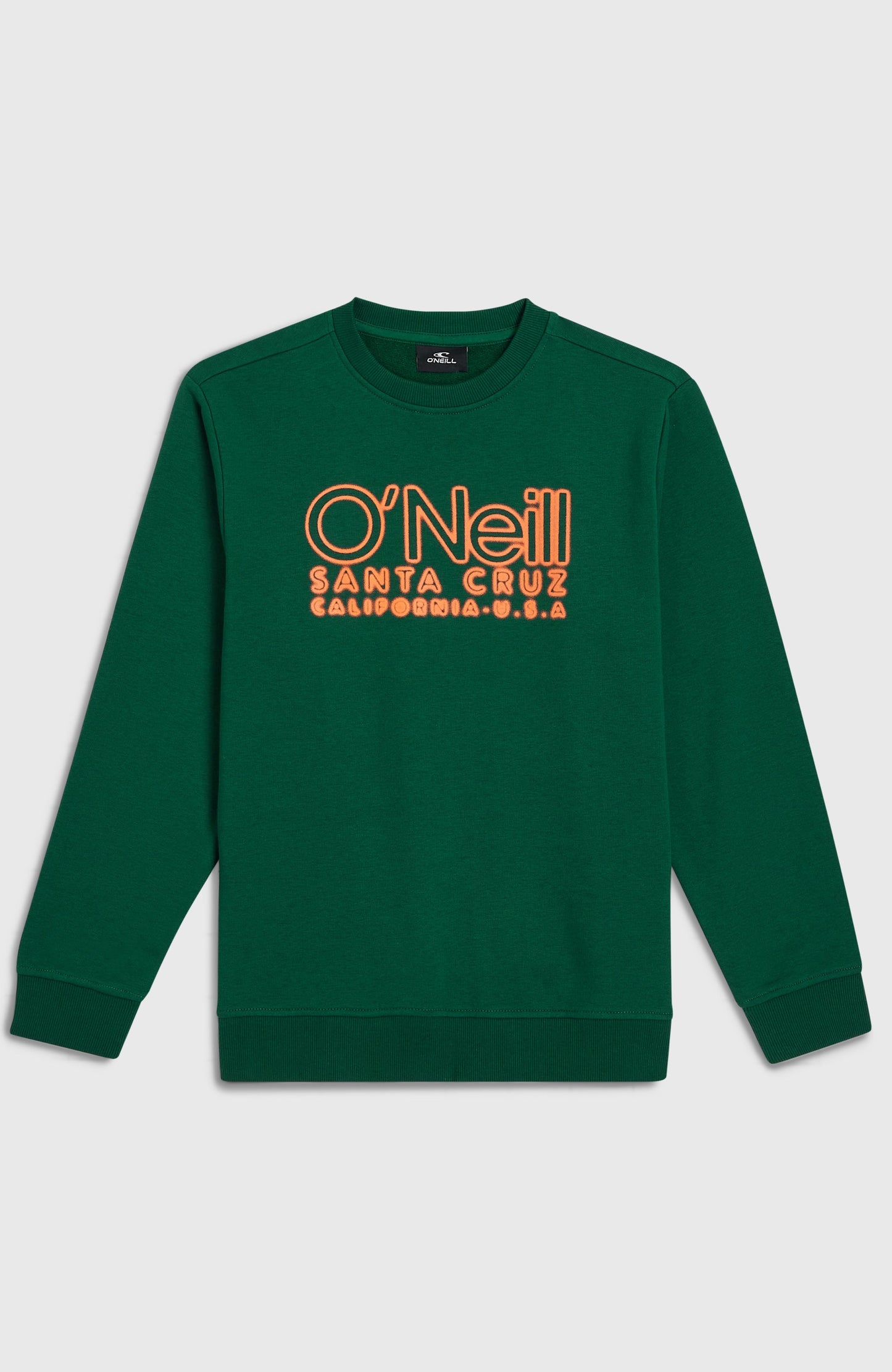 Essentials Crew Sweatshirt Kids Emerald Envy