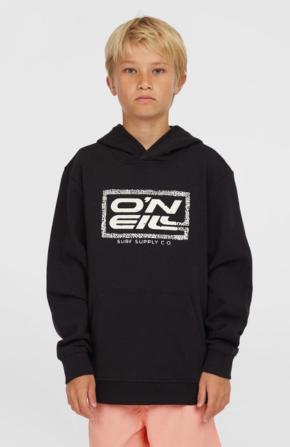 Logo Hoodie Kids Black Out