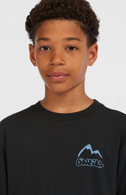 Long-Sleeve T-Shirt Kids Black Out