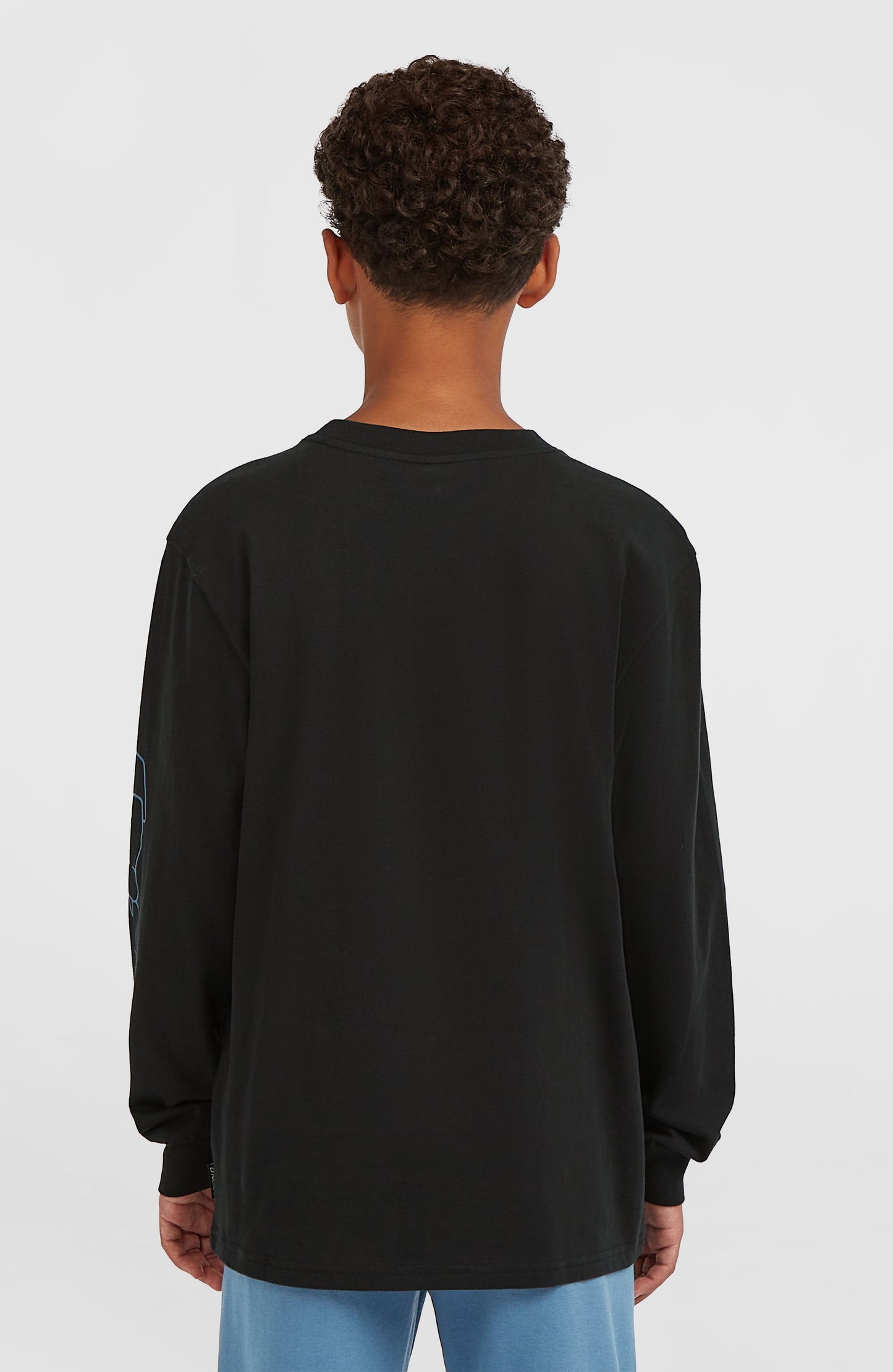 Long-Sleeve T-Shirt Kids Black Out