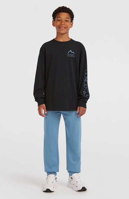 Long-Sleeve T-Shirt Kids Black Out