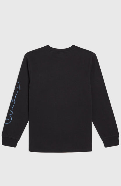 Long-Sleeve T-Shirt Kids Black Out
