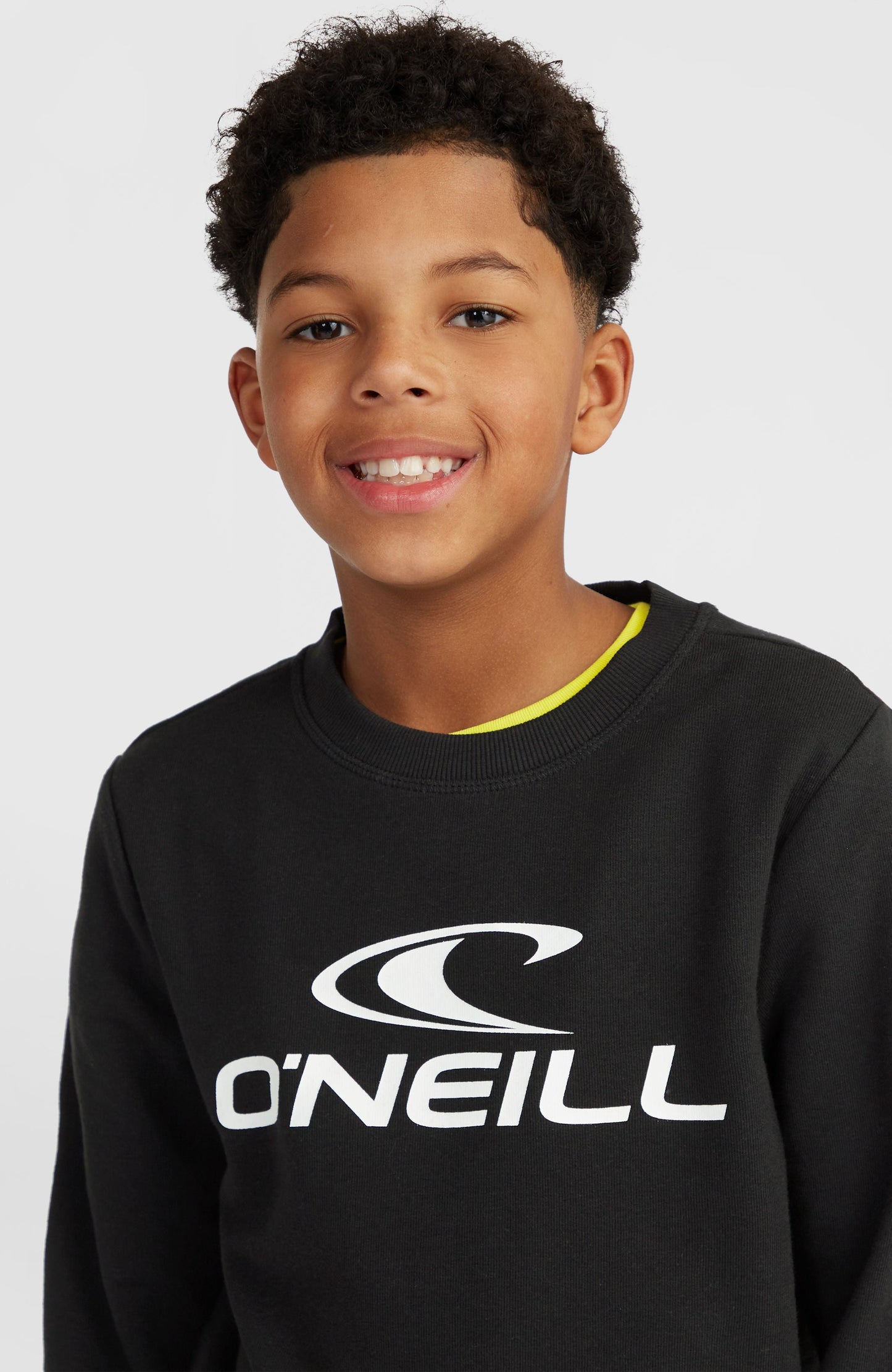 O'Neill Logo Crew Sweatshirt Kids Black Out