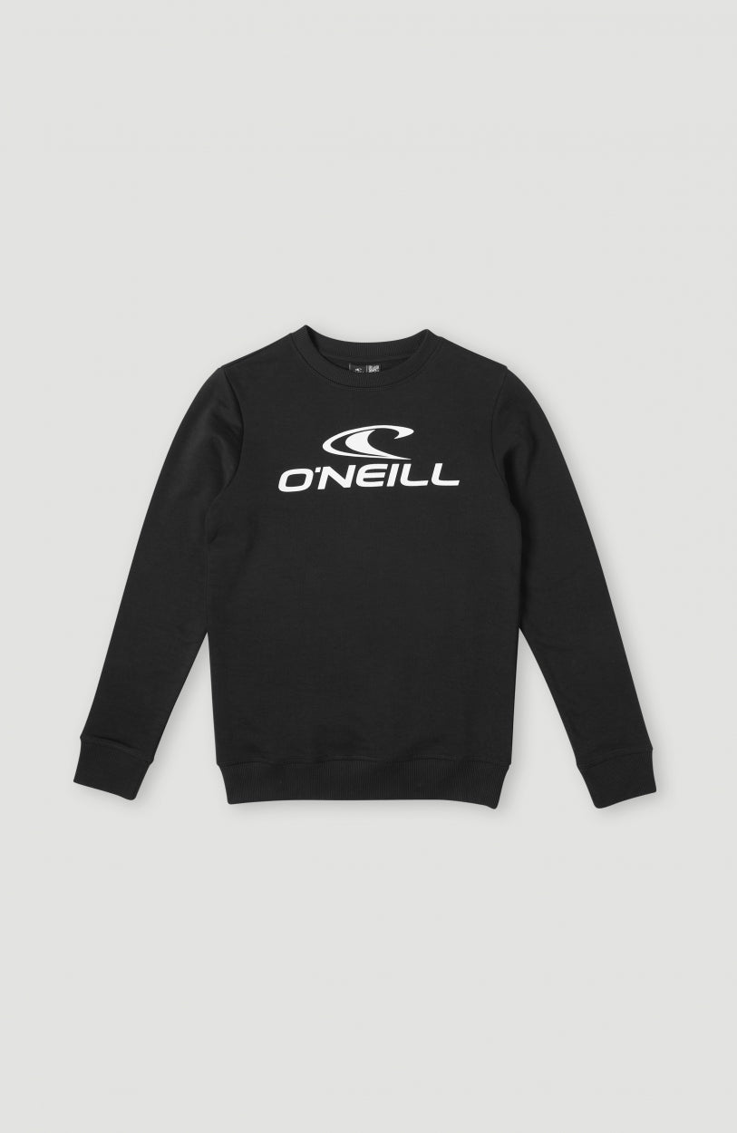 O'Neill Logo Crew Sweatshirt Kids Black Out