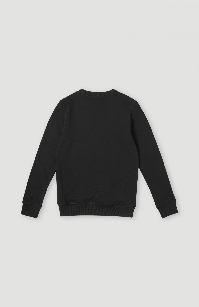 O'Neill Logo Crew Sweatshirt Kids Black Out